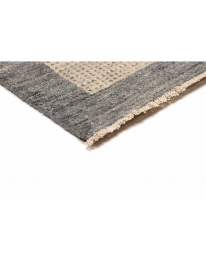 Tappeto Shayan Pakistan marrone grigio 79x299