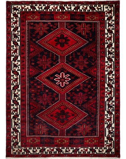Tappeto Lori Persia blu bianco 222x303