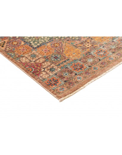 Tappeto Mamlouk Pakistan marrone azzurro 79x244
