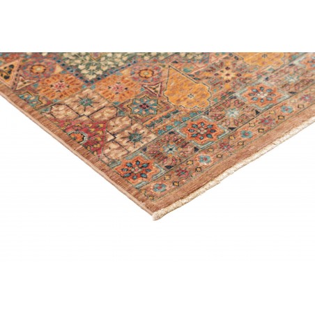 Tappeto Mamlouk Pakistan marrone azzurro 79x244