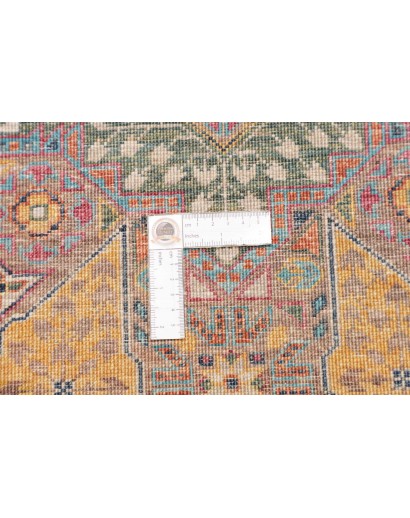 Tappeto Mamlouk Pakistan marrone azzurro 79x244