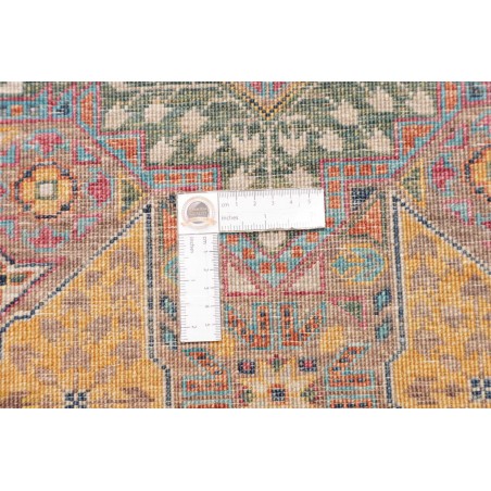 Tappeto Mamlouk Pakistan marrone azzurro 79x244