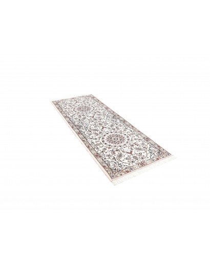 Tappeto Nain 9La Persia bianco azzurro 80x202