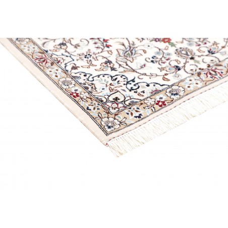 Tappeto Nain 9La Persia bianco azzurro 80x202