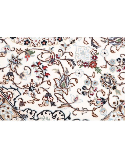 Tappeto Nain 9La Persia bianco azzurro 80x202