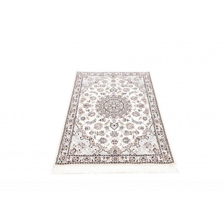 Tappeto Nain 9La Persia beige verde 81x125