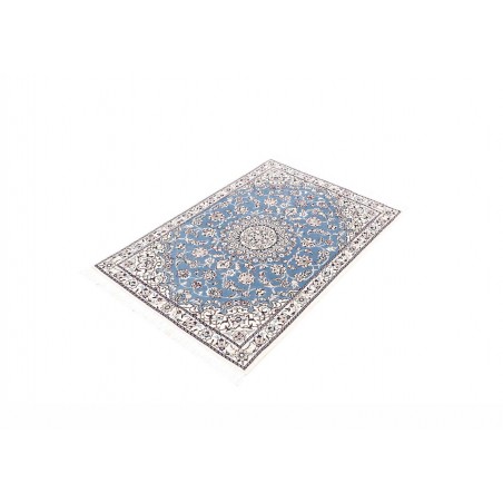 Tappeto Nain 9La Persia grigio azzurro 80x117