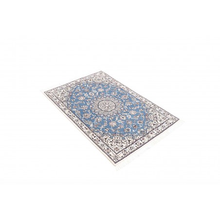 Tappeto Nain 9La Persia grigio azzurro 80x117