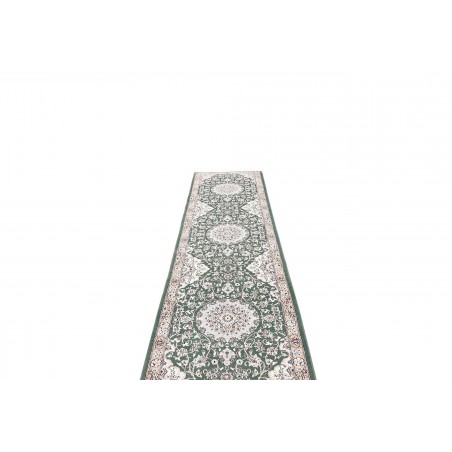 Tappeto Nain 9La Persia bianco azzurro 80x303