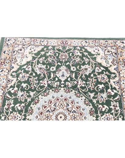 Tappeto Nain 9La Persia bianco azzurro 80x303