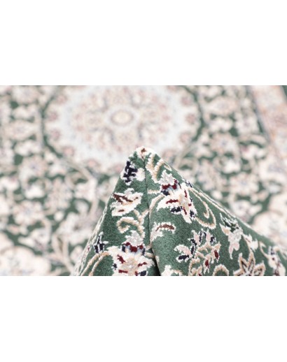 Tappeto Nain 9La Persia bianco azzurro 80x303