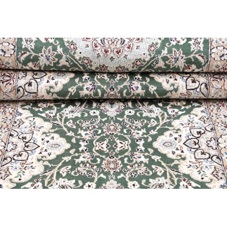 Tappeto Nain 9La Persia bianco azzurro 80x303