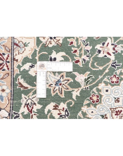 Tappeto Nain 9La Persia bianco azzurro 80x303