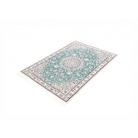 Tappeto Nain 9La Persia azzurro grigio 90x127