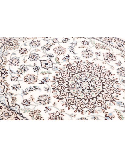 Tappeto Nain 9La Persia beige azzurro 85x122