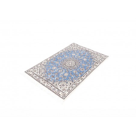 Tappeto Nain 9La Persia azzurro grigio 78x114
