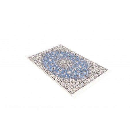 Tappeto Nain 9La Persia azzurro grigio 78x114