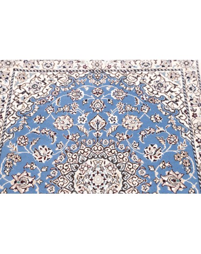 Tappeto Nain 9La Persia azzurro grigio 78x114
