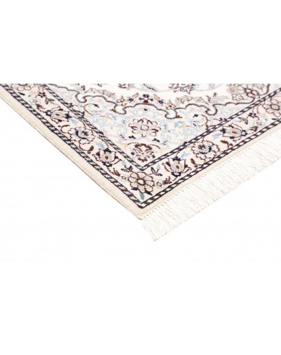 Tappeto Nain 9La Persia beige azzurro 81x122
