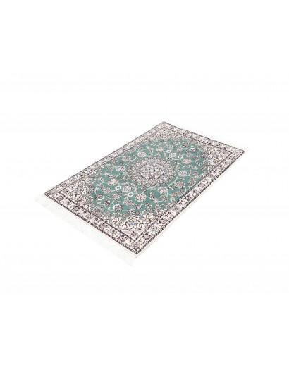 Tappeto Nain 9La Persia bianco verde 81x127