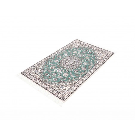 Tappeto Nain 9La Persia bianco verde 81x127
