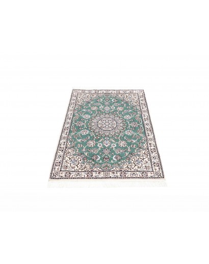 Tappeto Nain 9La Persia bianco verde 81x127