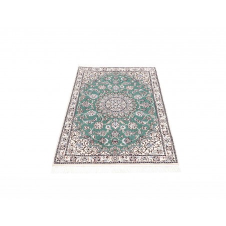 Tappeto Nain 9La Persia bianco verde 81x127
