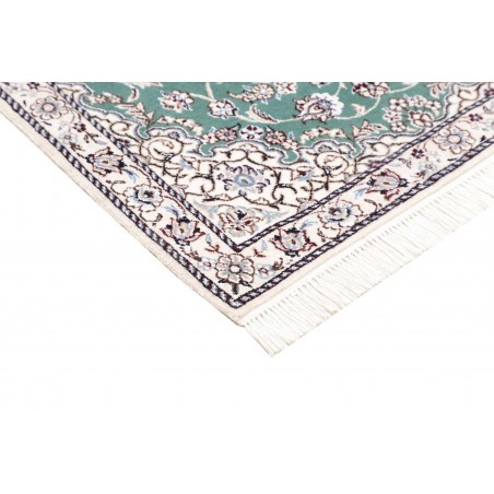 Tappeto Nain 9La Persia bianco verde 81x127