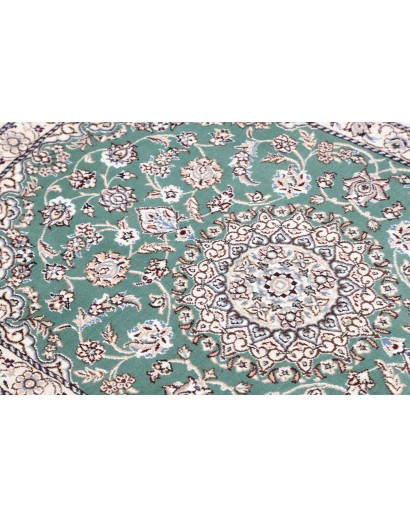 Tappeto Nain 9La Persia bianco verde 81x127