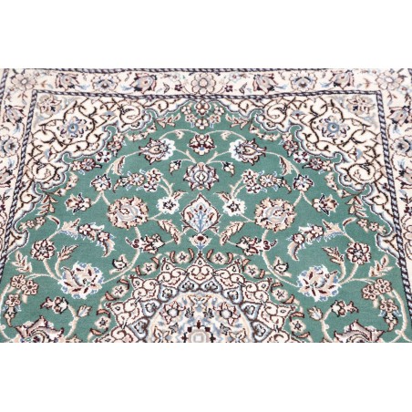 Tappeto Nain 9La Persia bianco verde 81x127
