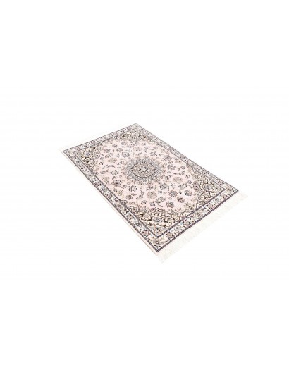 Tappeto Nain 9La Persia bianco grigio 80x120