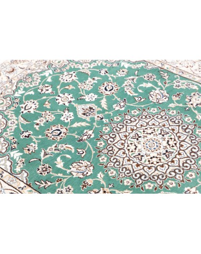 Tappeto Nain 9La Persia grigio blu 103x150