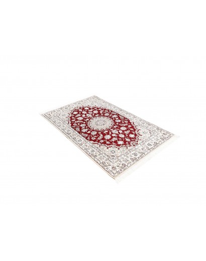 Tappeto Nain 9La Persia bianco grigio 100x158