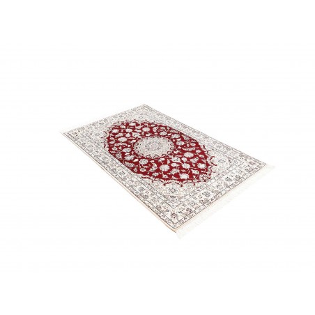 Tappeto Nain 9La Persia bianco grigio 100x158