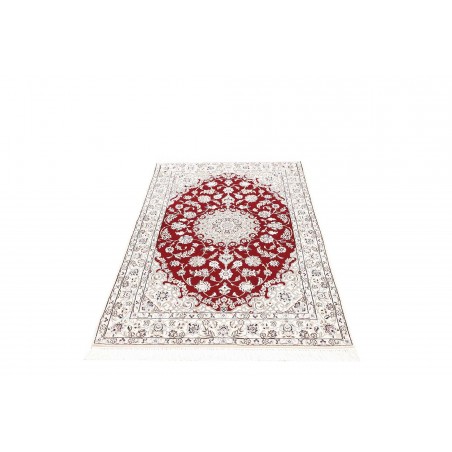 Tappeto Nain 9La Persia bianco grigio 100x158