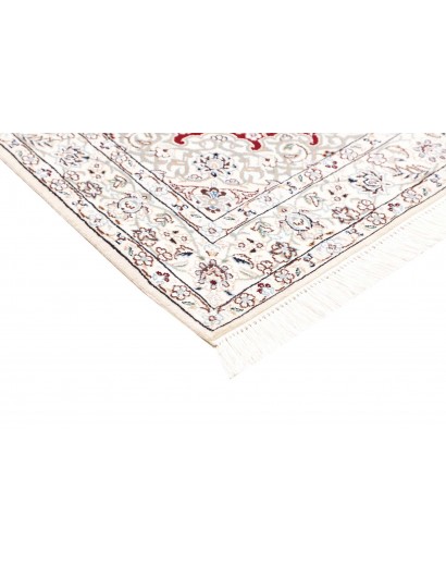 Tappeto Nain 9La Persia bianco grigio 100x158