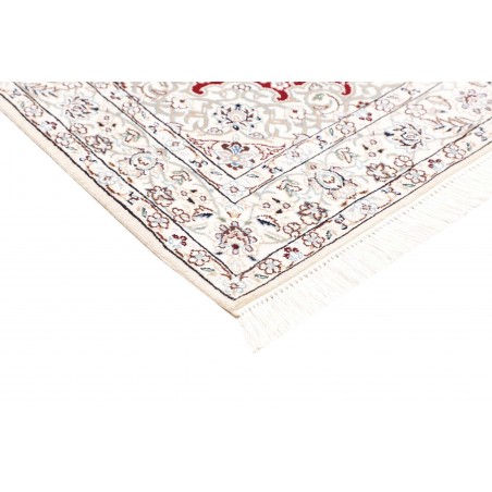Tappeto Nain 9La Persia bianco grigio 100x158