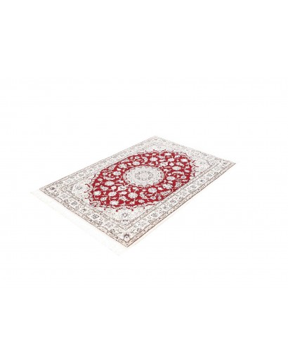 Tappeto Nain 9La Persia bianco marrone 102x148
