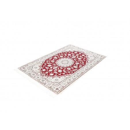 Tappeto Nain 9La Persia bianco marrone 102x148