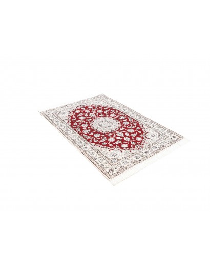 Tappeto Nain 9La Persia bianco marrone 102x148