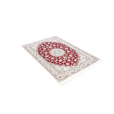 Tappeto Nain 9La Persia bianco marrone 102x148