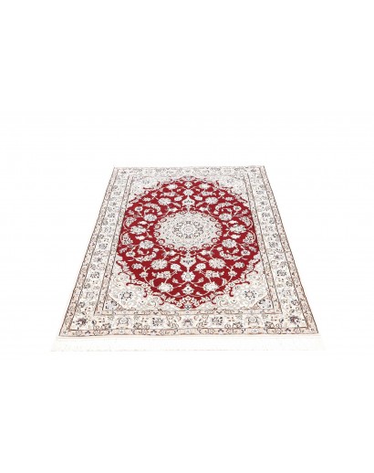 Tappeto Nain 9La Persia bianco marrone 102x148