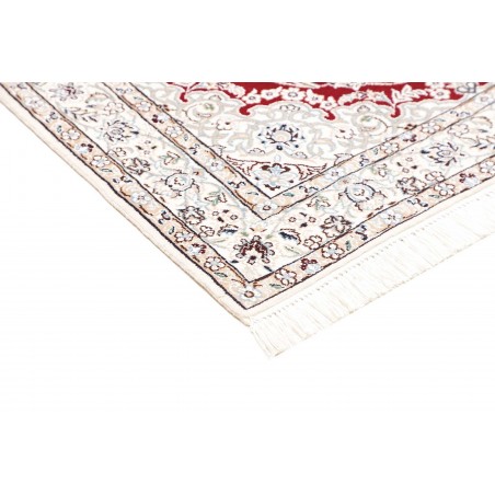 Tappeto Nain 9La Persia bianco marrone 102x148