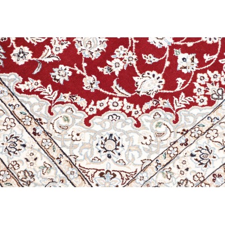 Tappeto Nain 9La Persia bianco marrone 102x148