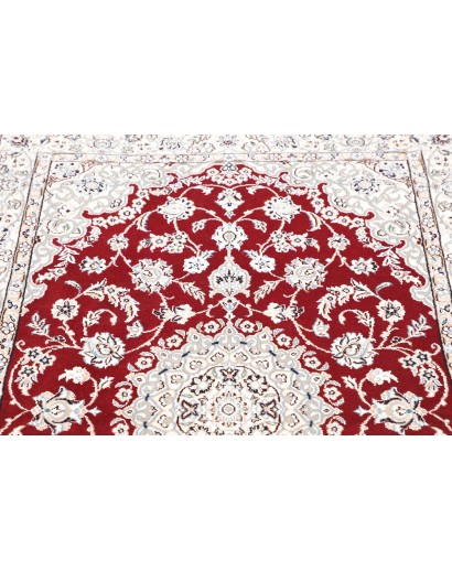 Tappeto Nain 9La Persia bianco marrone 102x148