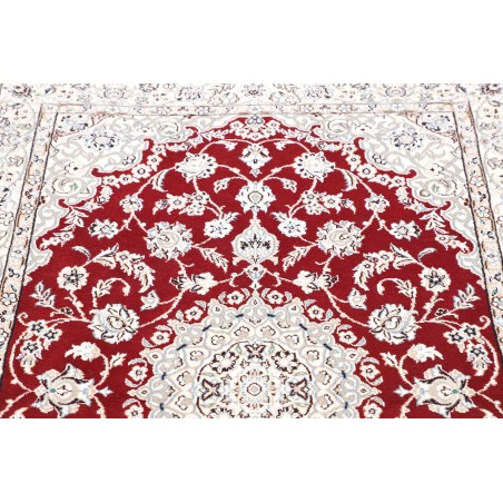 Tappeto Nain 9La Persia bianco marrone 102x148