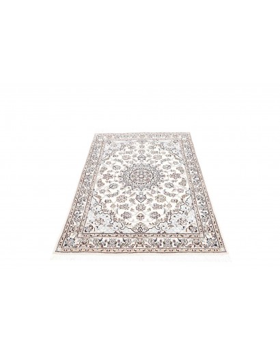 Tappeto Nain 9La Persia beige azzurro 98x149
