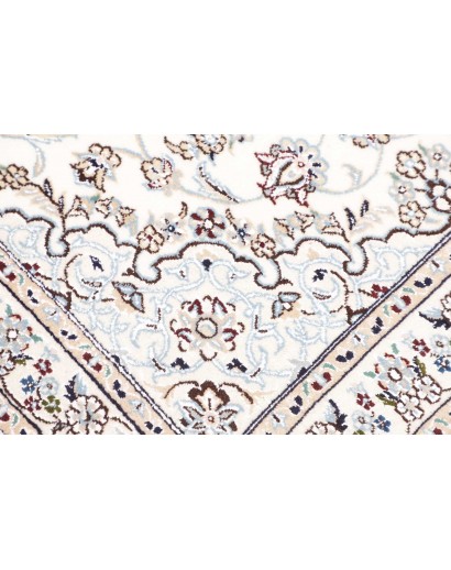 Tappeto Nain 9La Persia beige azzurro 98x149