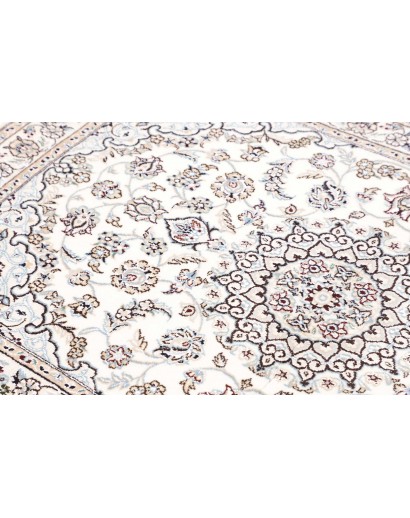 Tappeto Nain 9La Persia beige azzurro 98x149
