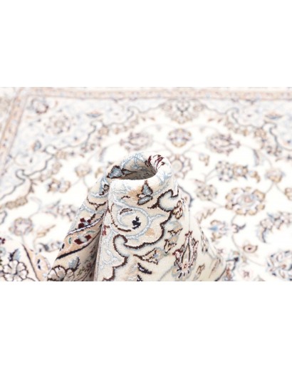 Tappeto Nain 9La Persia beige azzurro 98x149